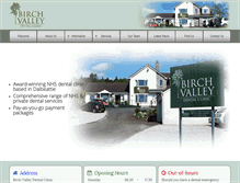 Tablet Screenshot of birch-valley.co.uk